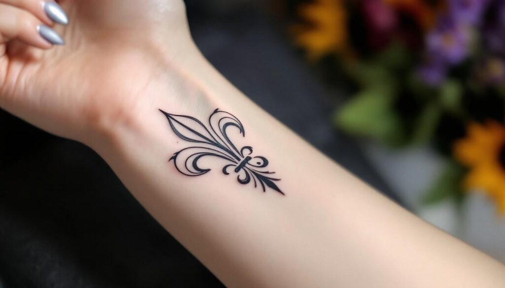 fleur-de-lys-tatouage
