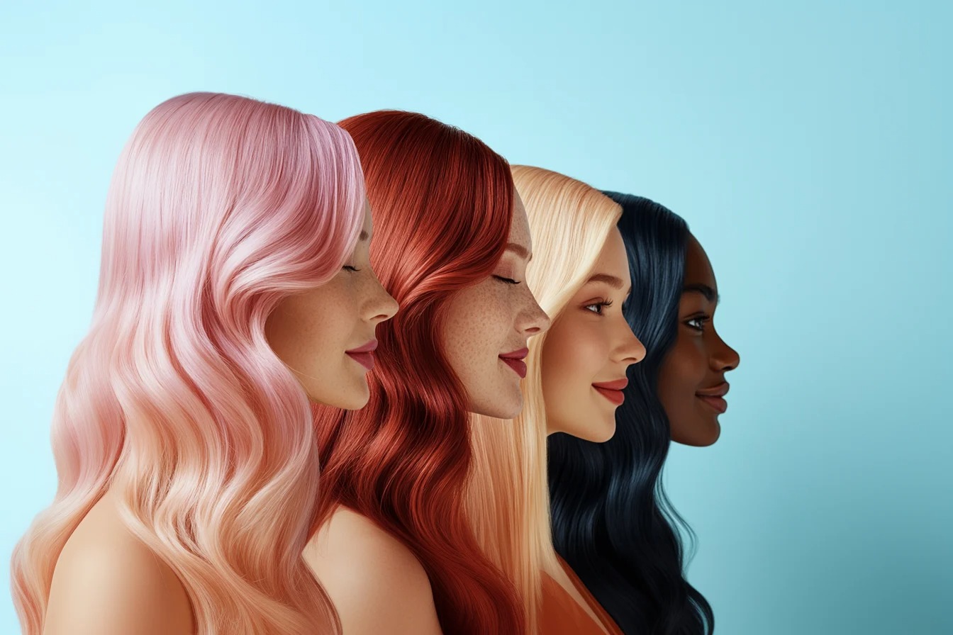 test couleur de cheveux