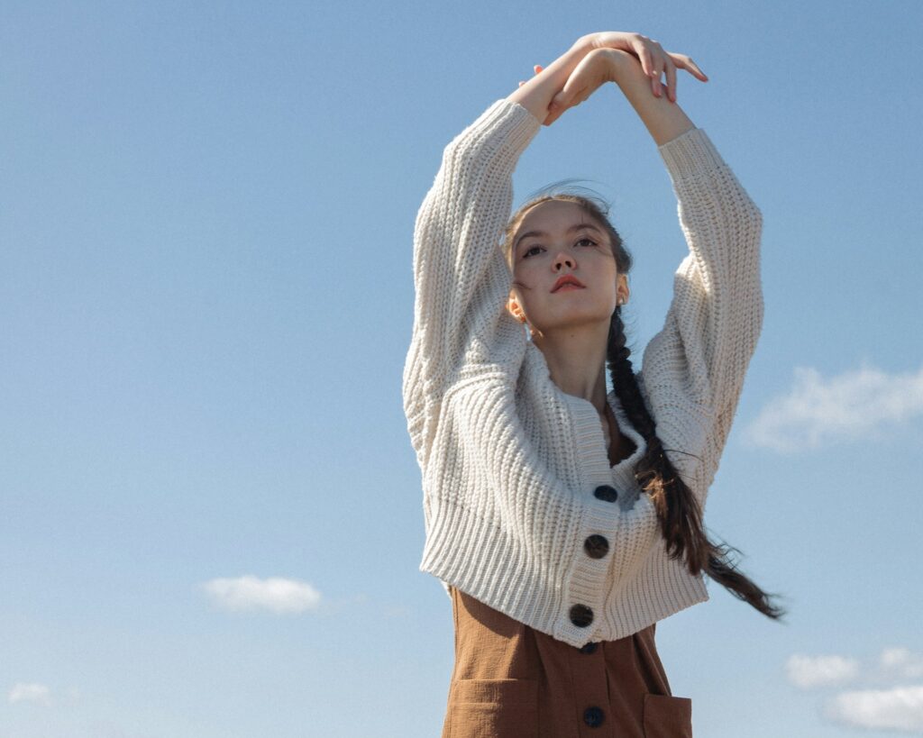 gilet-dame-tricot