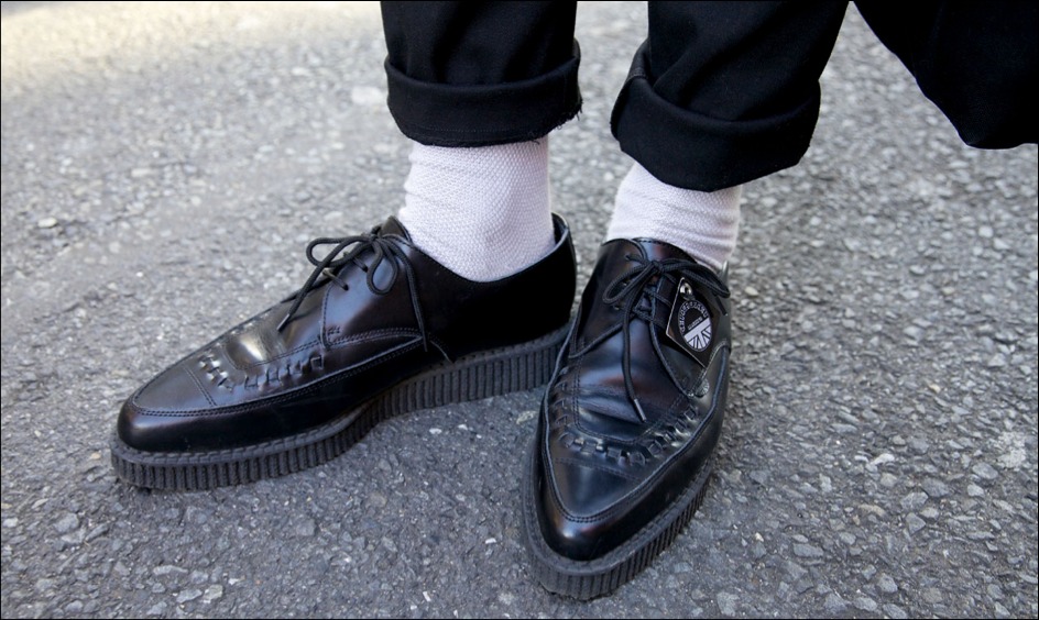 chaussure creepers homme