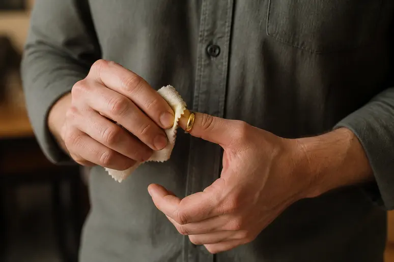 Entretien d'une bague au pouce, un geste essentiel pour le style et la signification bague au pouce.